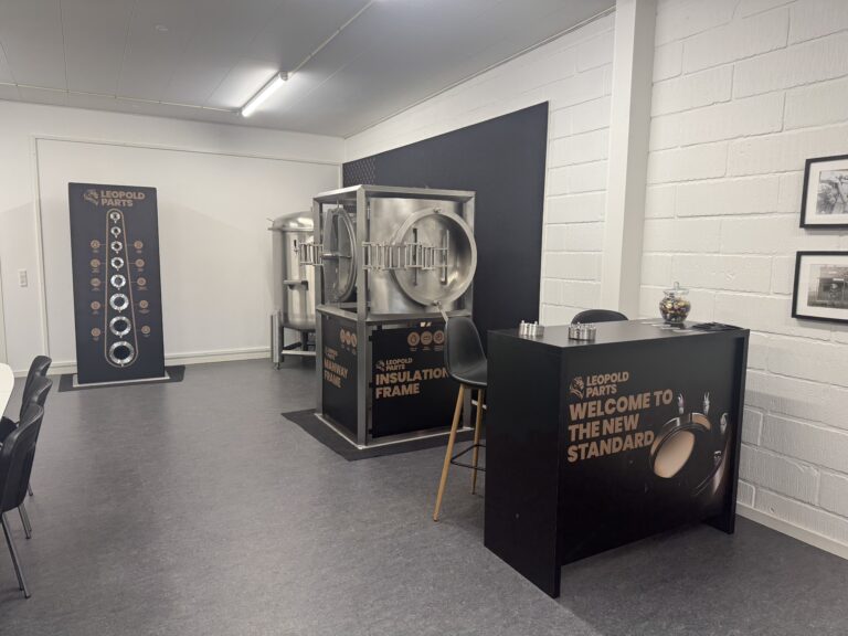 Leopold Parts showroom