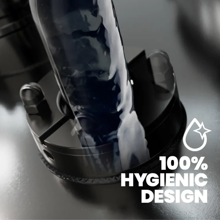 Hygienic tank connector